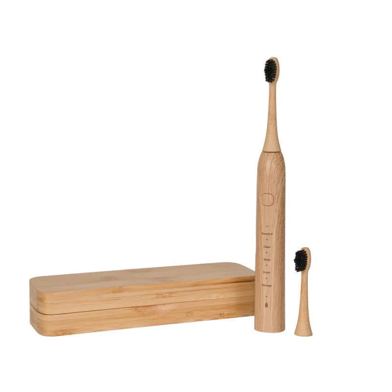 Eco-Friendly Bamboo Electric Toothbrush