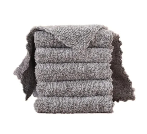 Bamboo Charcoal Absorbent Cleaning Rag