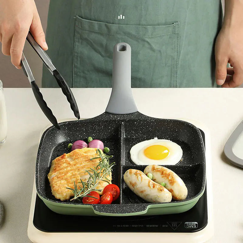 Bamboo Bluestone Induction Omelette Pan - Universal