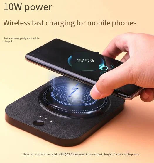 Elegant Wireless Heated Beverage Holder