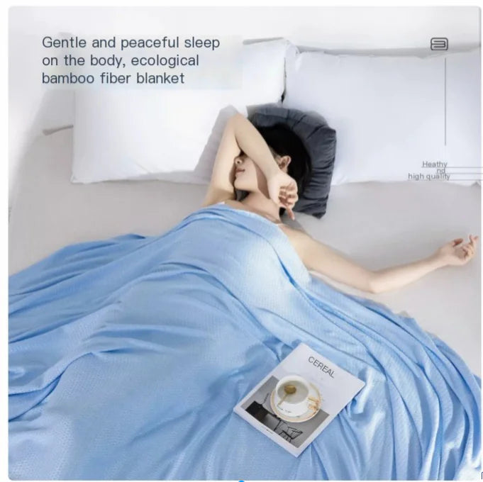 Bamboo Ice Silk AC Blanket