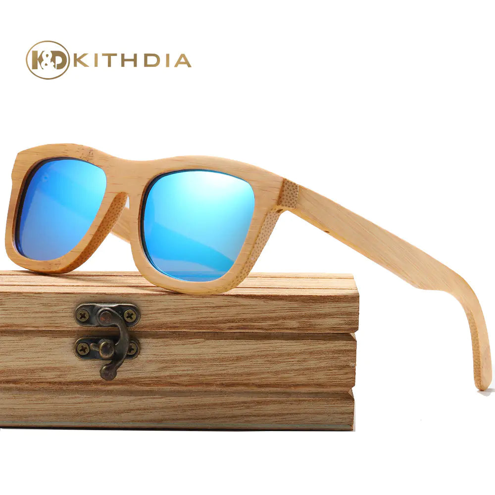 EcoLux Polarized Bamboo Sunglasses