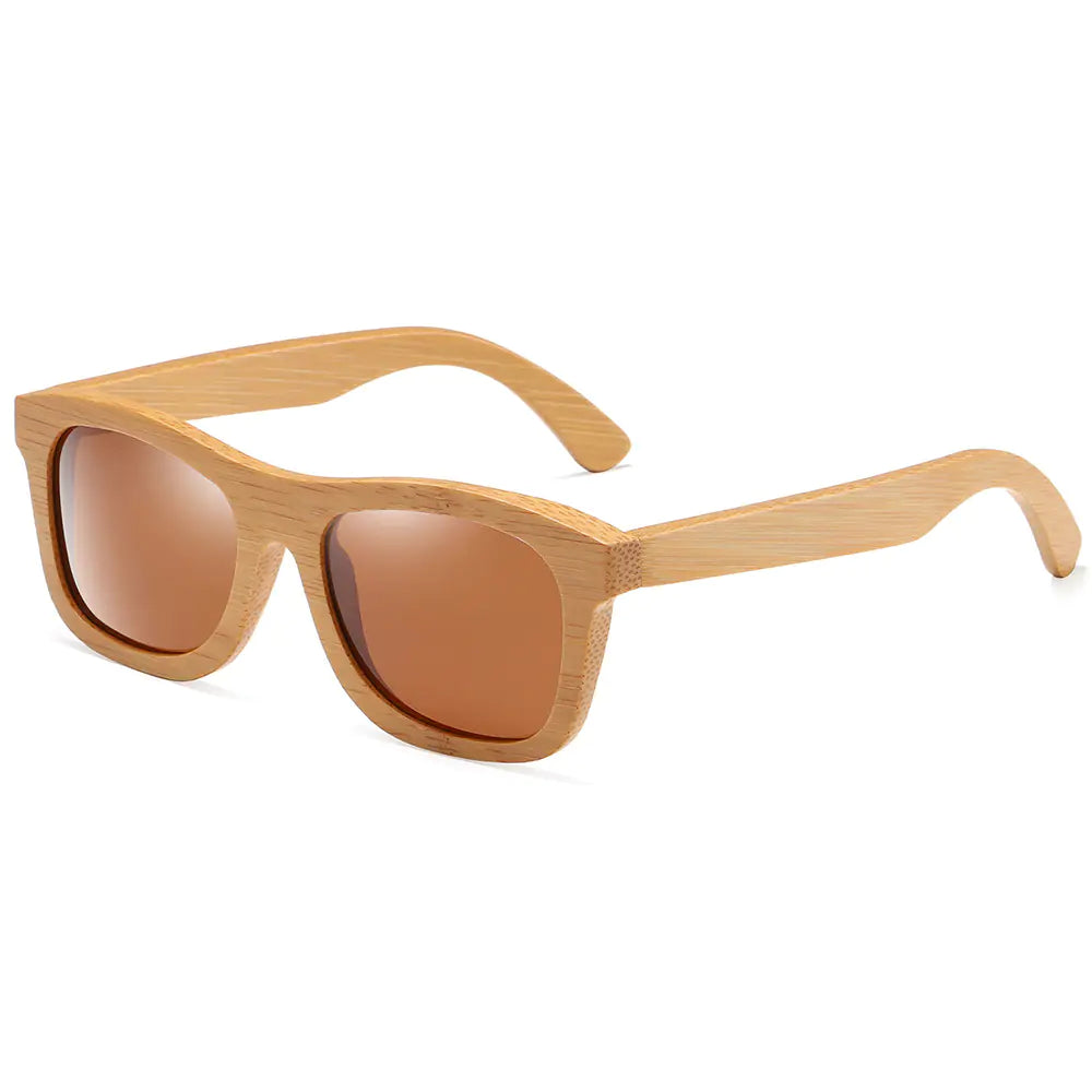 EcoLux Polarized Bamboo Sunglasses